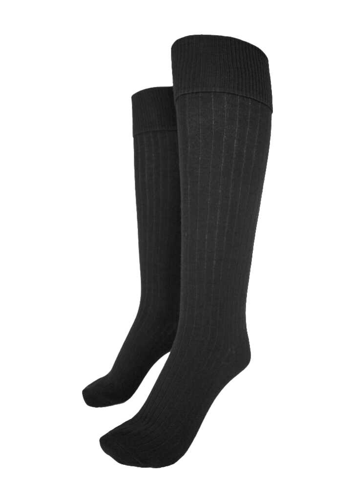 Bunnell Knee Length Wool Sock Black